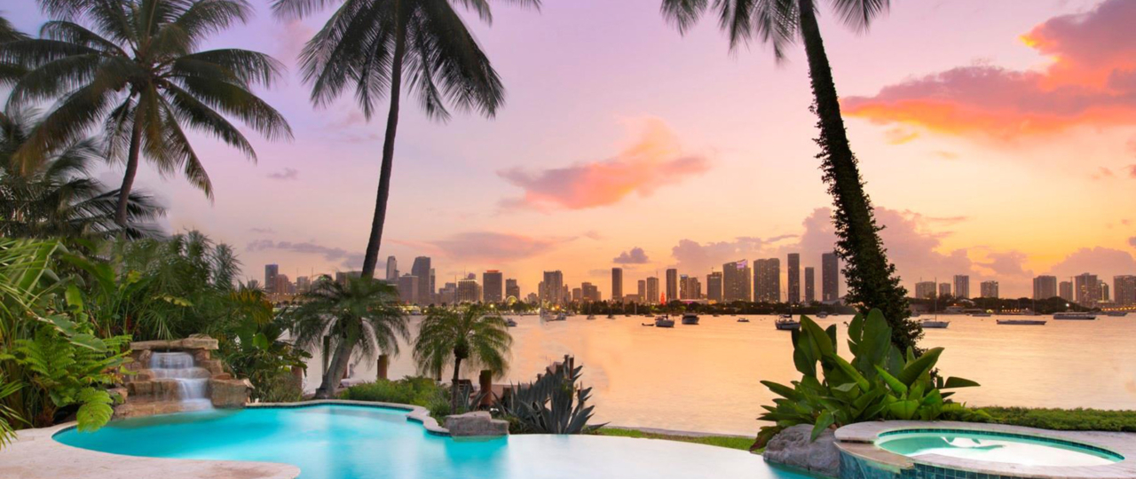 Miami Beach Waterfront Homes for Sale